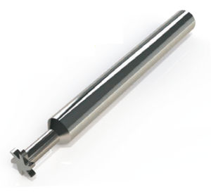 fresa carburo solido / per scanalare / per scanalature a T / a gambo cilindrico