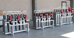 batteria di condensatori ad alta tensione