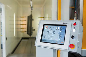 unità di controllo per sistema di verniciatura a polvere