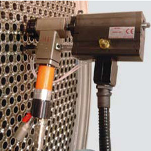 smussatrice pneumatica / portatile / per estremità di tubi / automatica