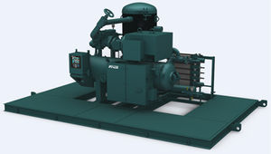 compressore frigorifero a vite / monostadio / per refrigerazione industriale