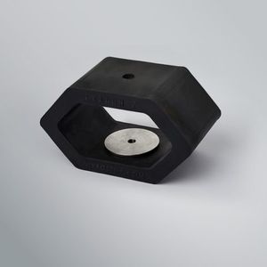 Supporti Antivibrazione Per Condizionatore - 4 Pezzi, Gomma Antiscivolo, Portata 800lbs, Riduzione Rumore - Foto 4