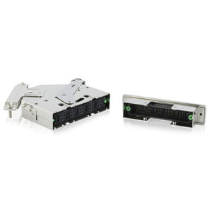 connettore per applicazioni sur rack e pannelli