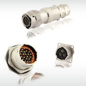 connettore RF / Ethernet / circolare / con chiusura a baionetta