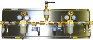 unità di regolazione della pressione per gas