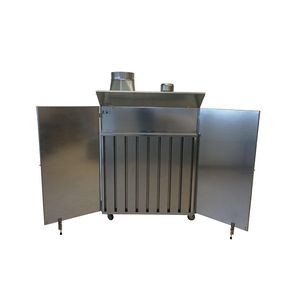 cabina di verniciatura con filtro secco