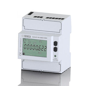contatore di energia elettrica monofase / trifase / su guida DIN / con registratore di dati