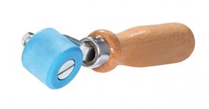 rullo di pressione con manico in legno