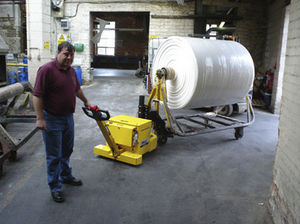 spintore movimentatore elettrico