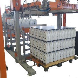 pallettizzatore a strati / dal basso / per sacchi / per vaschette