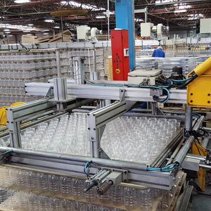 pallettizzatore a strati / a colonna / per l'industria alimentare e delle bevande / per l’industria petrolchimica