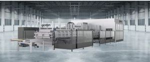 linea di produzione di vetro stratificato