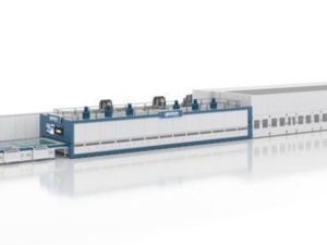 linea di produzione per prodotti in vetro