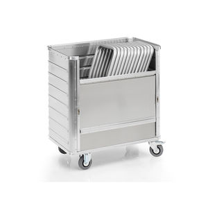 carrello da trasporto / in alluminio / multiuso / portarifiuti
