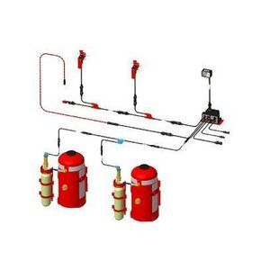 sistema antincendio per veicolo