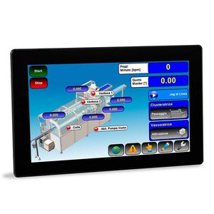 interfaccia uomo-macchina con touch screen capacitativo