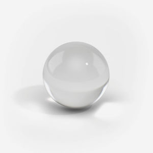 sfera in vetro borosilicato 1