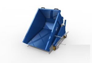 benna auto-basculante con ruote