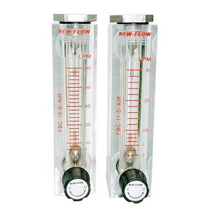 misuratore di portata a sezione variabile / per gas / per liquidi / in vetro