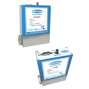 regolatore di portata massico termico / per gas / con display LCD