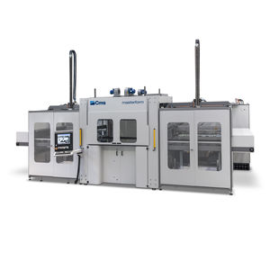 macchina termoformatrice per lastre di plastica / automatica / sottovuoto