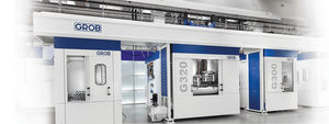 linea di produzione per pezzi metallici