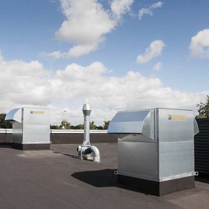 centrale di trattamento aria per tetto