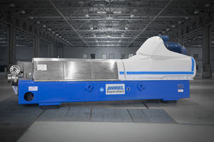 decanter per l'industria agroalimentare