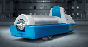 decanter per l'industria chimica / centrifugo / orizzontale