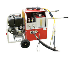 centralina idraulica con motore diesel