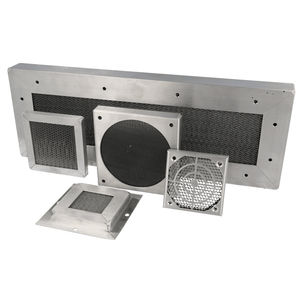 griglia di ventilazione in metallo