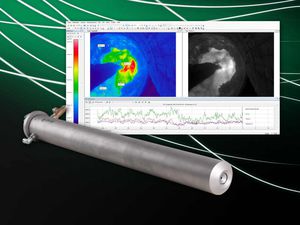 sistema di monitoraggio per camera di combustione