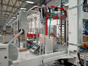 linea di imballaggio per reggiatrice