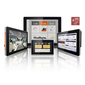 HMI con touch screen multitouch