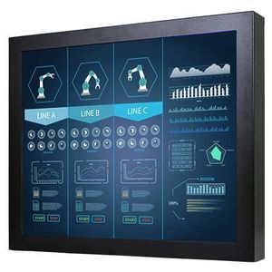 monitor con touch screen resistivo 1