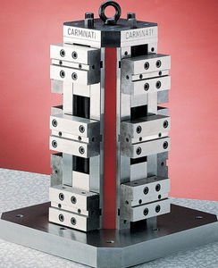 morsa per macchina utensile / verticale / di precisione / in acciaio