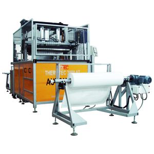 macchina termoformatrice alimentata a rullo / per imballaggi / automatizzata / industriale
