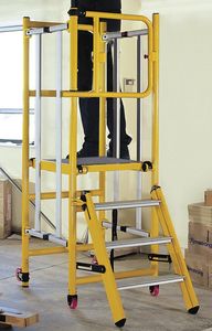 pedana di lavoro di altezza ridotta