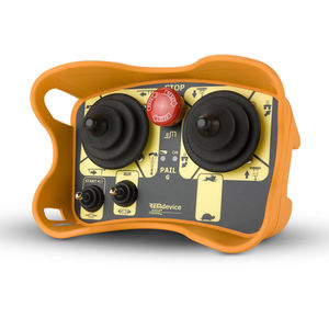 telecomando radio / a joystick / con interruttore per arresto di emergenza / IP65