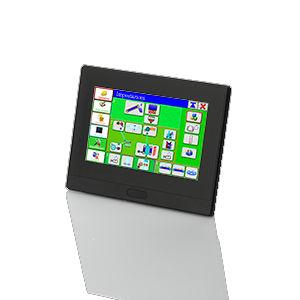 HMI con touch screen / ad incastro / 800 x 480 / RISC
