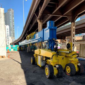 carro cavaliere per travi prefabbricate in calcestruzzo