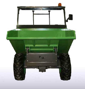 dumper gommato / idraulico / diesel / a scarico frontale