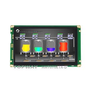 modulo di visualizzazione con touch screen capacitativo 1