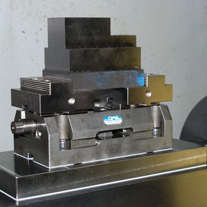 morsa di macchina / manuale / orizzontale / a vite