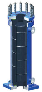 scambiatore di calore tipo blocco