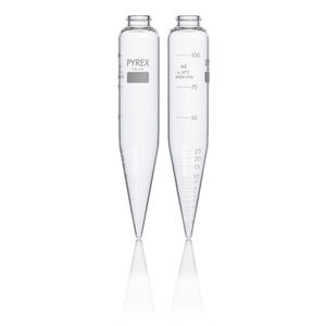 tubo di centrifuga in vetro borosilicato