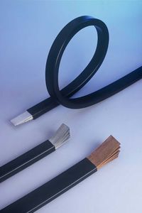 binario elettrificato in rame