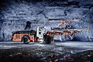 carro di perforazione per tunnel