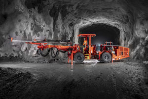 carro di perforazione per tunnel