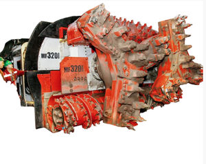 minatore continuo con bullonatrice per tetto